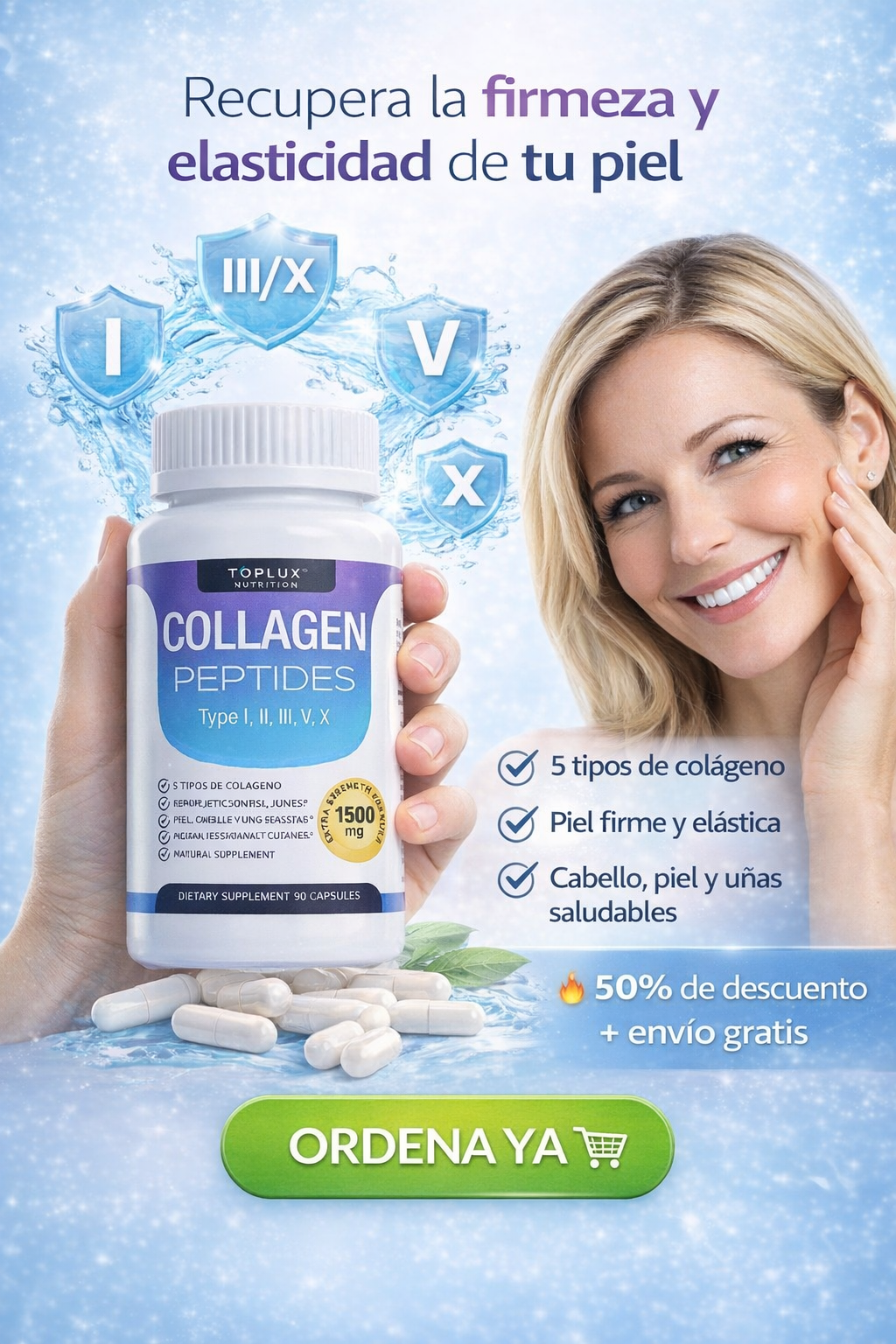 El Colágeno 5 en 1 que tu Cuerpo Necesita✨💊