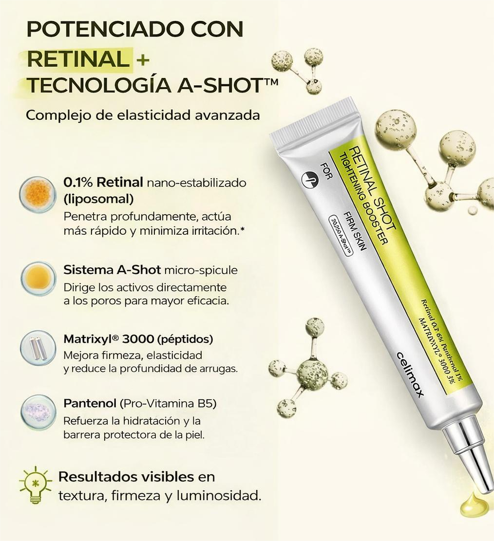 🧬Retinal Shot Celimax Tratamiento Coreano - Cuida Tu Piel🧪