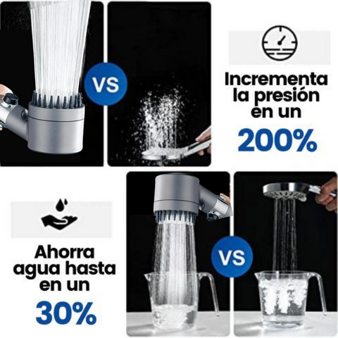 Ducha Alta Presion Masajeadora🚿🧽
