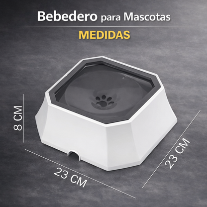 BEBEDOR NO SPLASHES -EVITA TENER SIEMPRE TU PISO MOJADO💧🐶