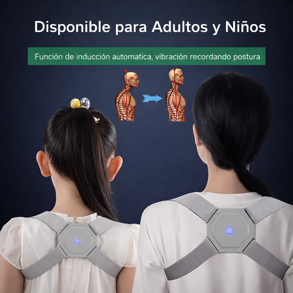 CORRECTOR DE POSTURA INTELIGENTE - TU SALUD ES LO MAS IMPORTANTE🧠