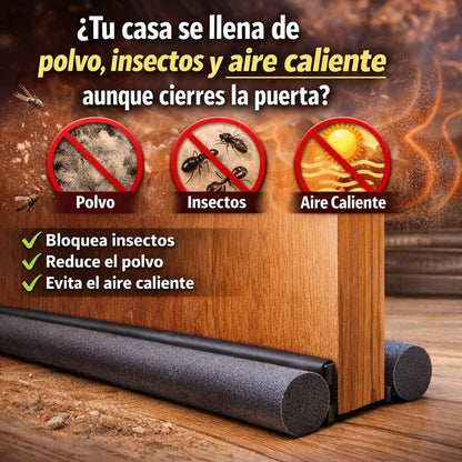 Protector de Puerta Aislante - Justo Lo Que Necesitas Para El Cuidado De Tu Hogar 🚪