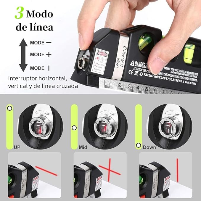 Metro nivel láser🎯🧰