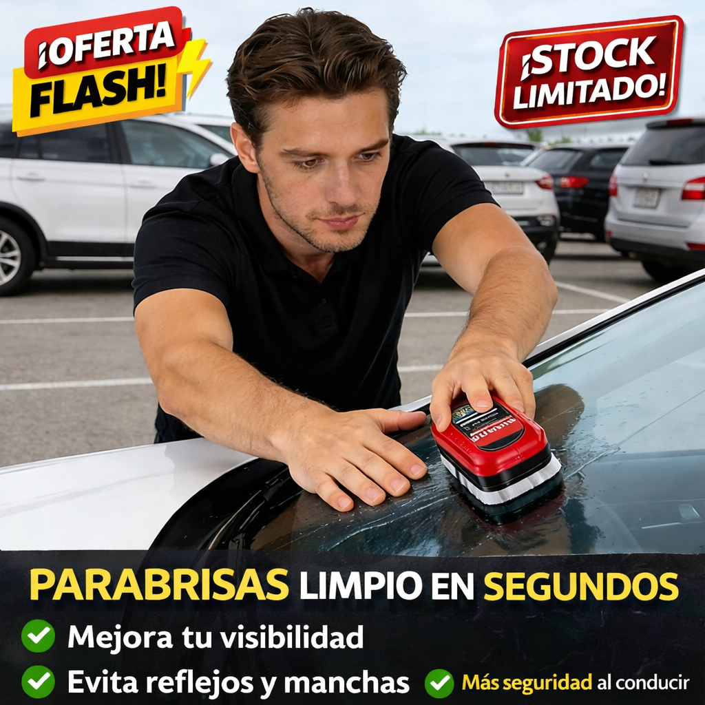Limpiador de Vidrios - Tu Seguridad Está Primero⚠️🧽