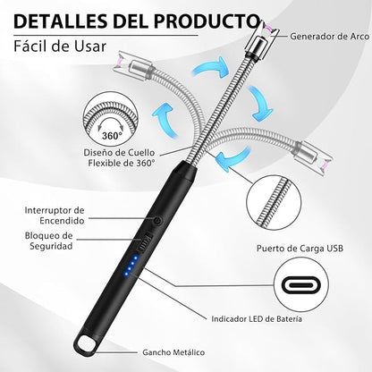 CHISPERO Eléctrico Recargable - Optimiza Tus Tiempos💡 ⚡