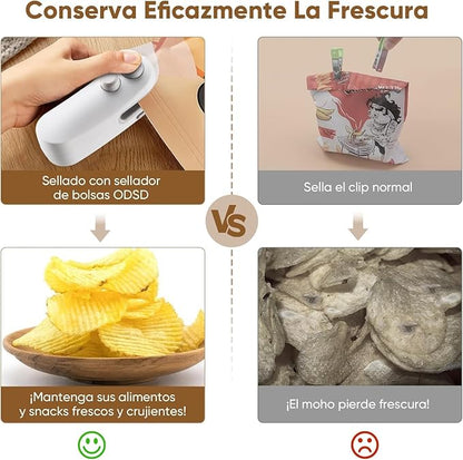 Sellador Mini Portátil - Optimiza Tu Tiempo con SealPro Mini™