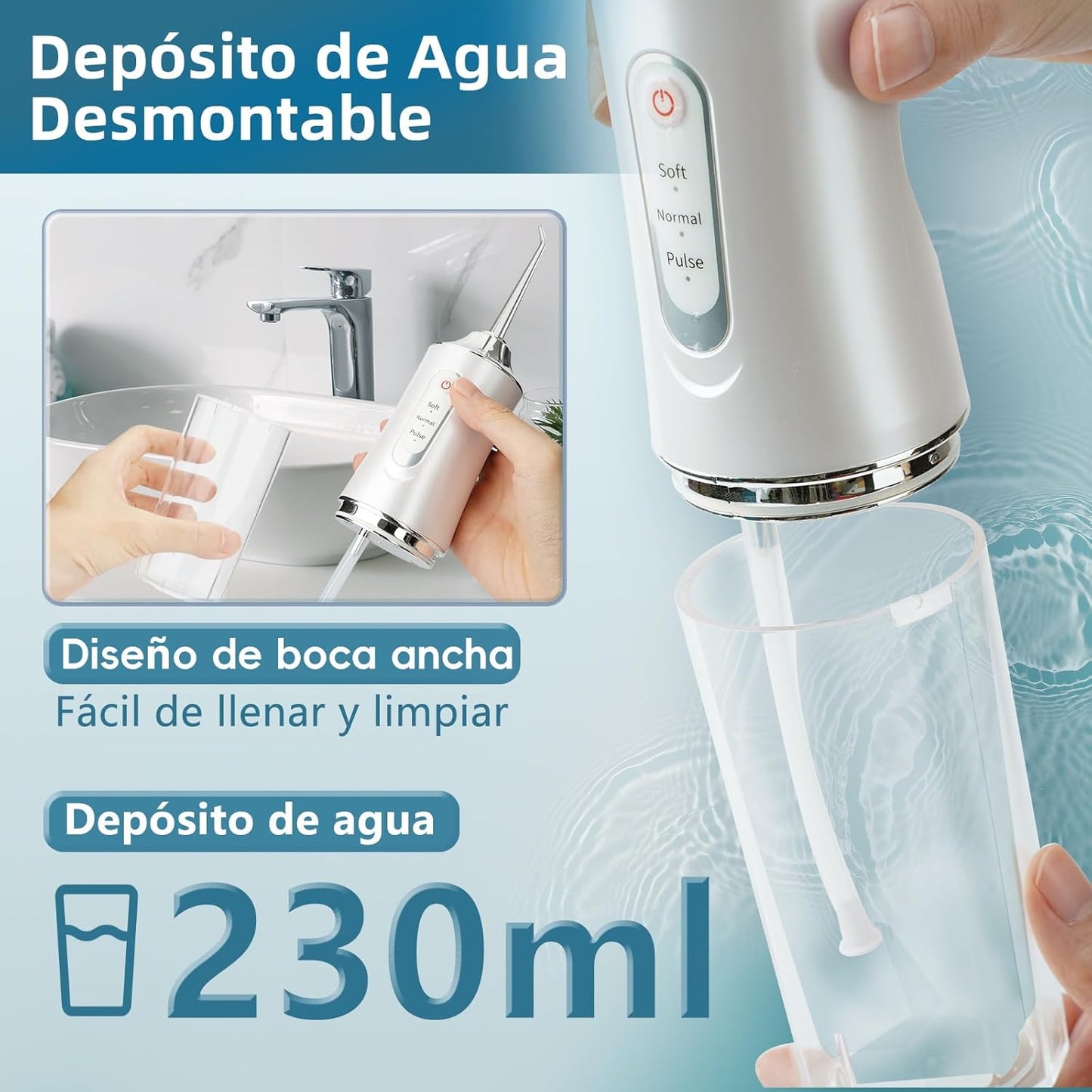 Irrigador Bucal - Cuidado Total de Tu Boca 💧🦷