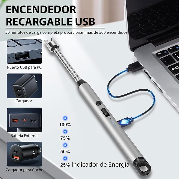 CHISPERO Eléctrico Recargable - Optimiza Tus Tiempos💡 ⚡