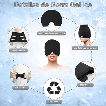 Gorro de Gel Anti Migraña - Elimina Tus Dolencias Rapidamente 🧠