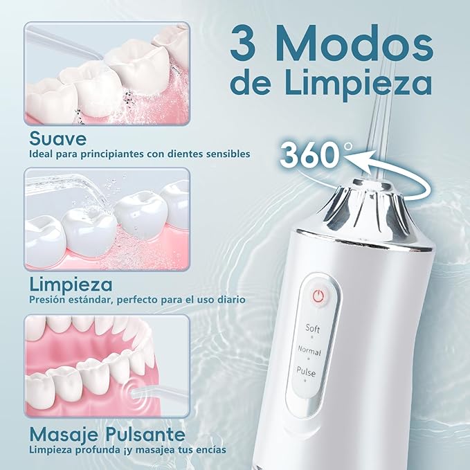 Irrigador Bucal - Cuidado Total de Tu Boca 💧🦷
