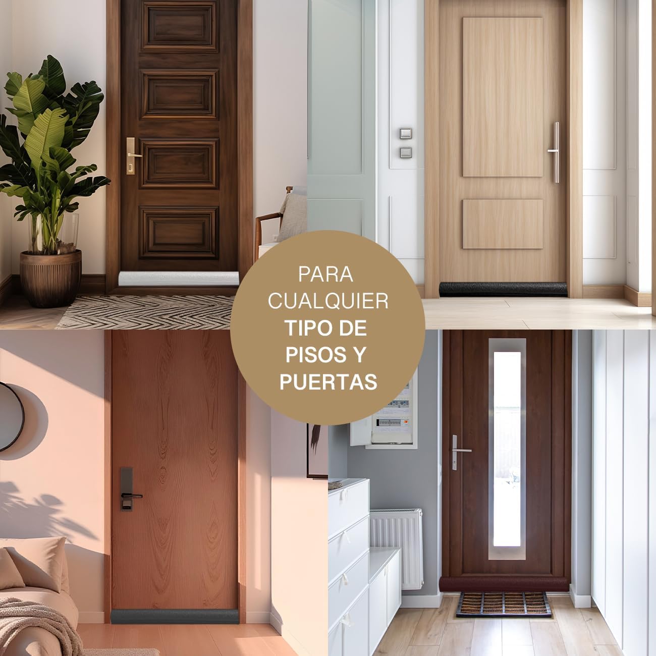Protector de Puerta Aislante - Justo Lo Que Necesitas Para El Cuidado De Tu Hogar 🚪