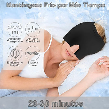 Gorro de Gel Anti Migraña - Elimina Tus Dolencias Rapidamente 🧠