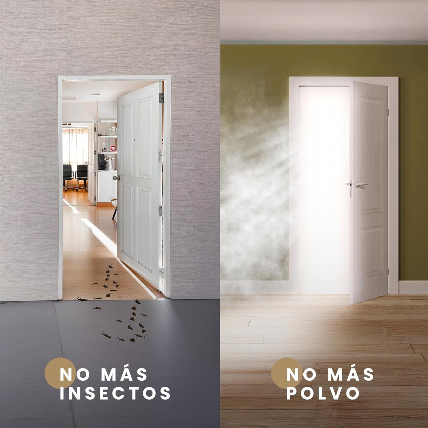 Protector de Puerta Aislante - Justo Lo Que Necesitas Para El Cuidado De Tu Hogar 🚪