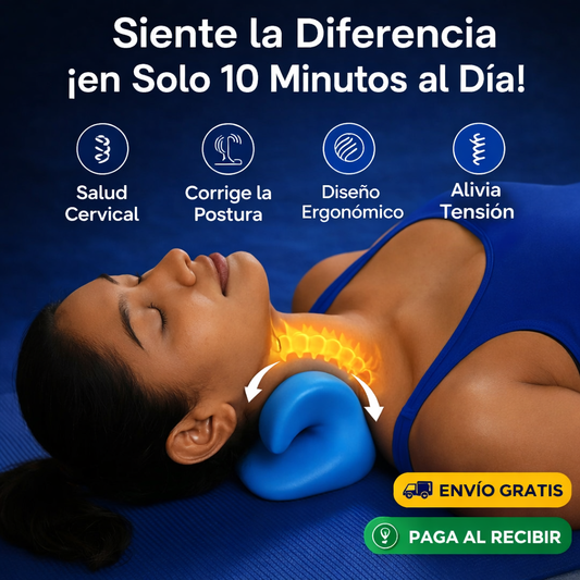 MASAJEADOR  CERVICAL - LIBERA LA TENSION EN TU CUELLO⚠️🧠