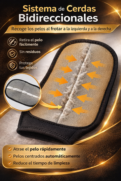 Guante Quíta Pelos Reutilizable - Mantén Tu Entorno Limpio🐾