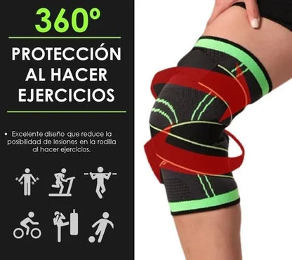 Rodillera Deportiva Compresora Ajustable - Tu Vida Sin Dolores 🦵💎