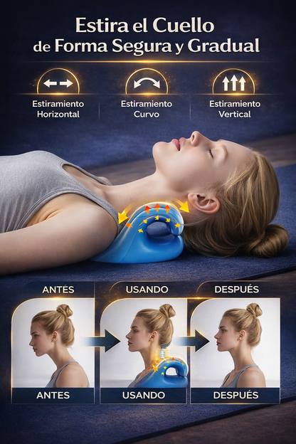 MASAJEADOR  CERVICAL - LIBERA LA TENSION EN TU CUELLO⚠️🧠
