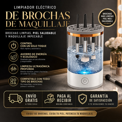 LIMPIADOR DE BROCHAS - CUIDA TU PIEL✨💧