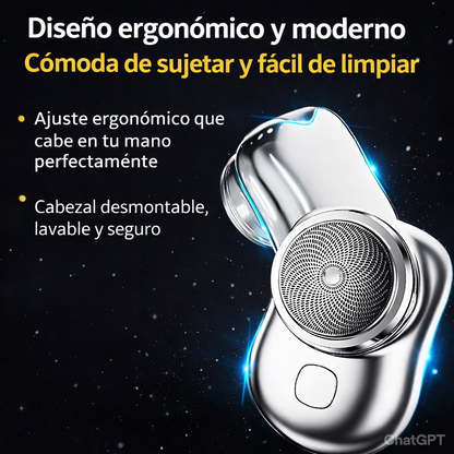 Mini Afeitadora Portátil Recargable - Ahorra Tiempo y Dinero ⏱️💰