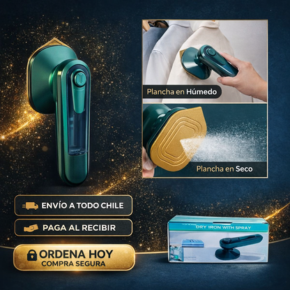 Mini Plancha Vapor - Tu Ropa Siempre Impecable🔥